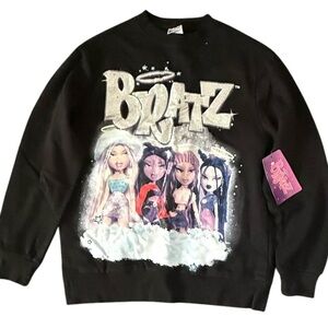 Black Bratz crewneck sweatshirt #skater #Bratz #Crewneck #Y2K
XS